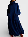 Elena™ | High Neck Knit Dress