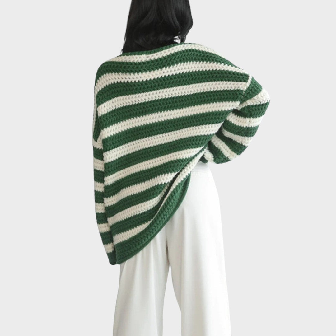 Solánge™ | Striped Knit Sweater