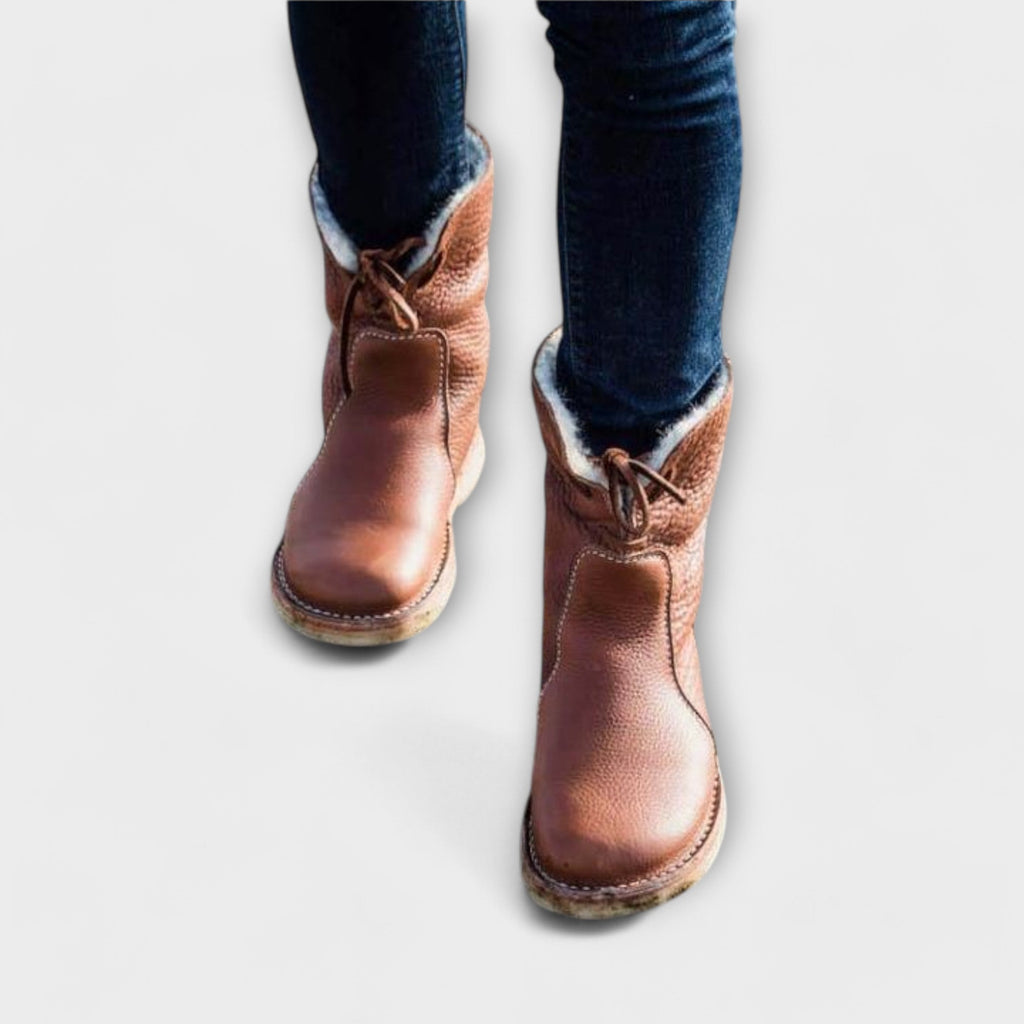 Teresa | Zeita Waterproof Boots with Warm Wool Lining