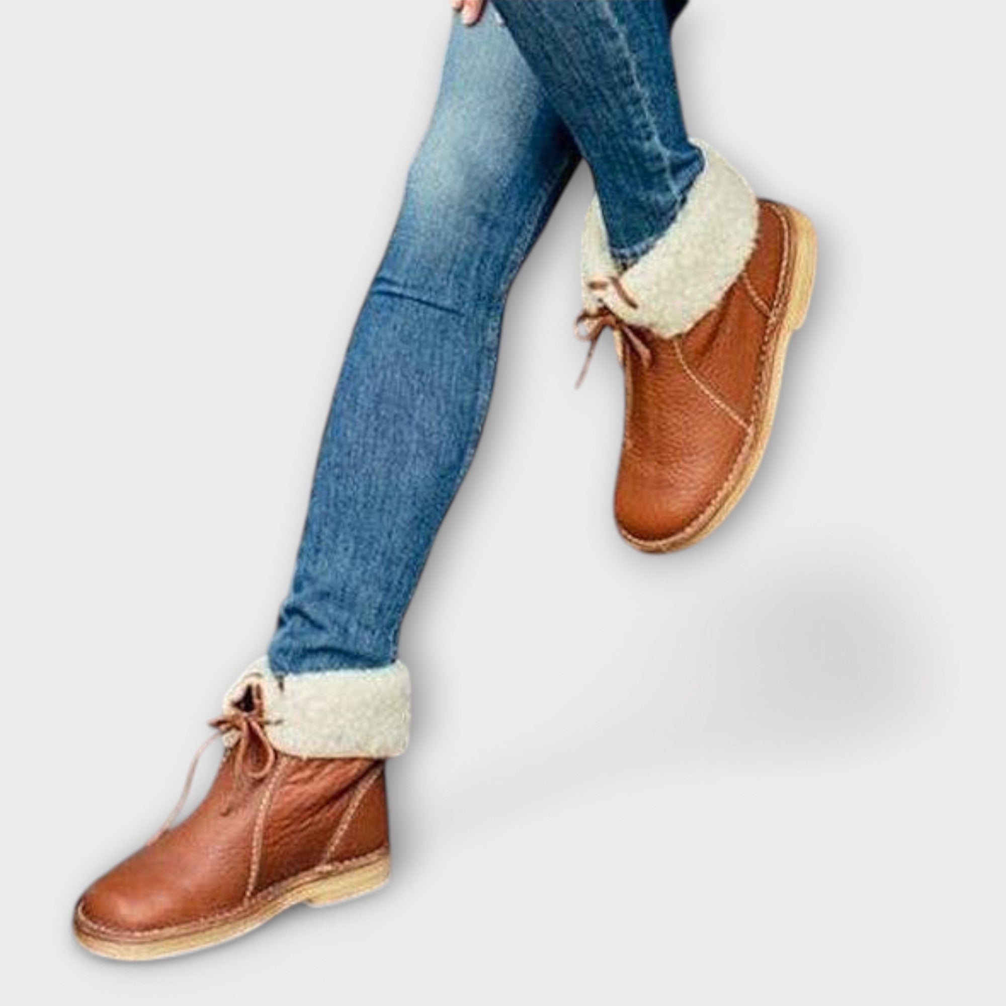 Teresa | Zeita Waterproof Boots with Warm Wool Lining