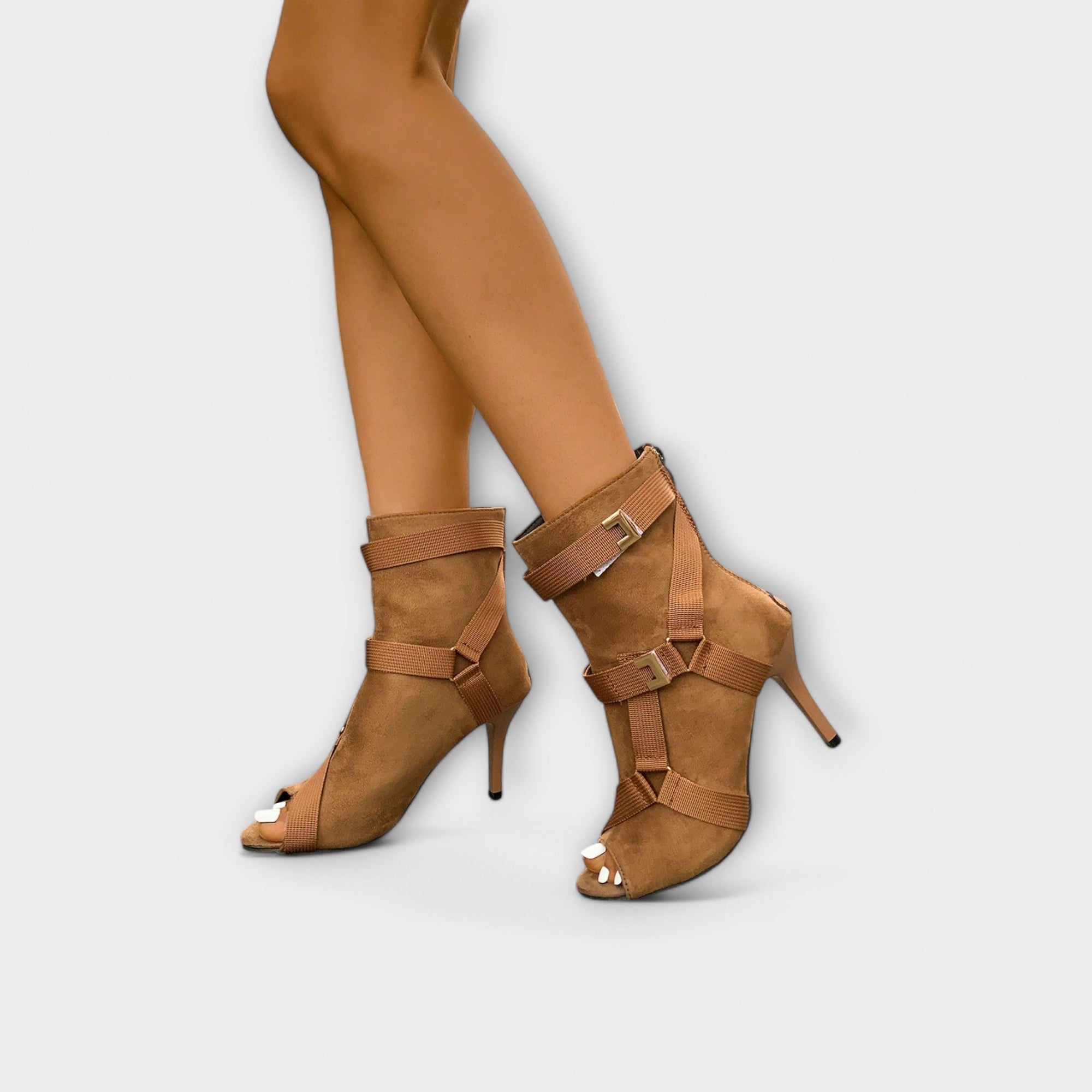 Alga - Elegant Heels with Open Toe