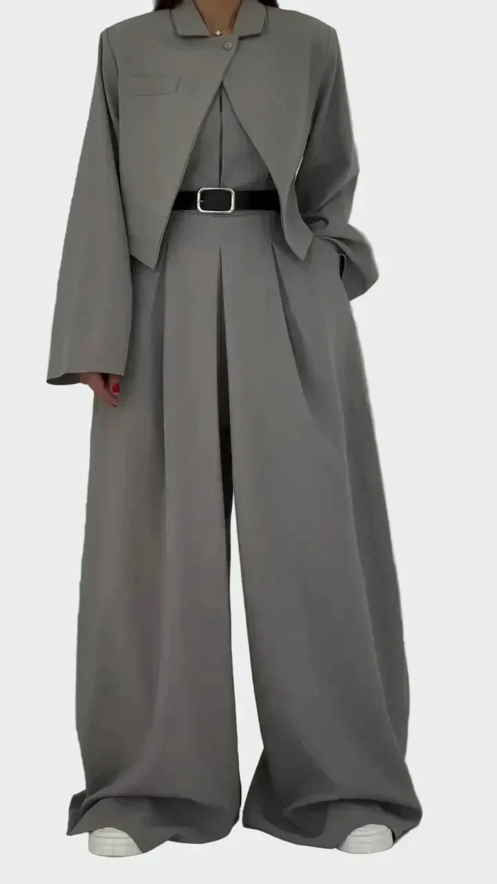Jumpsuit and Blazer Elegant & Modern