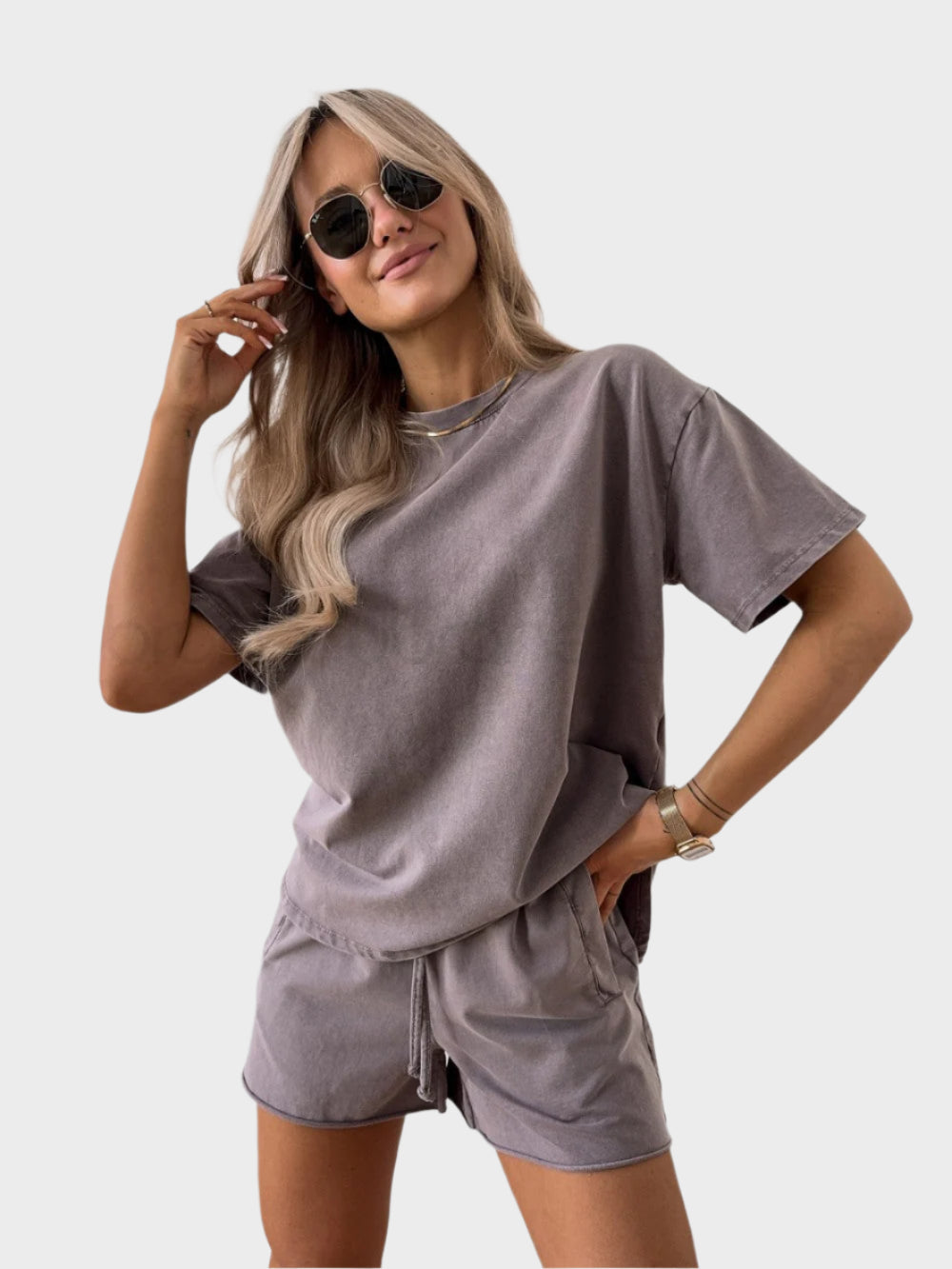 Daily Set with T-Shirt and Jogger Pants