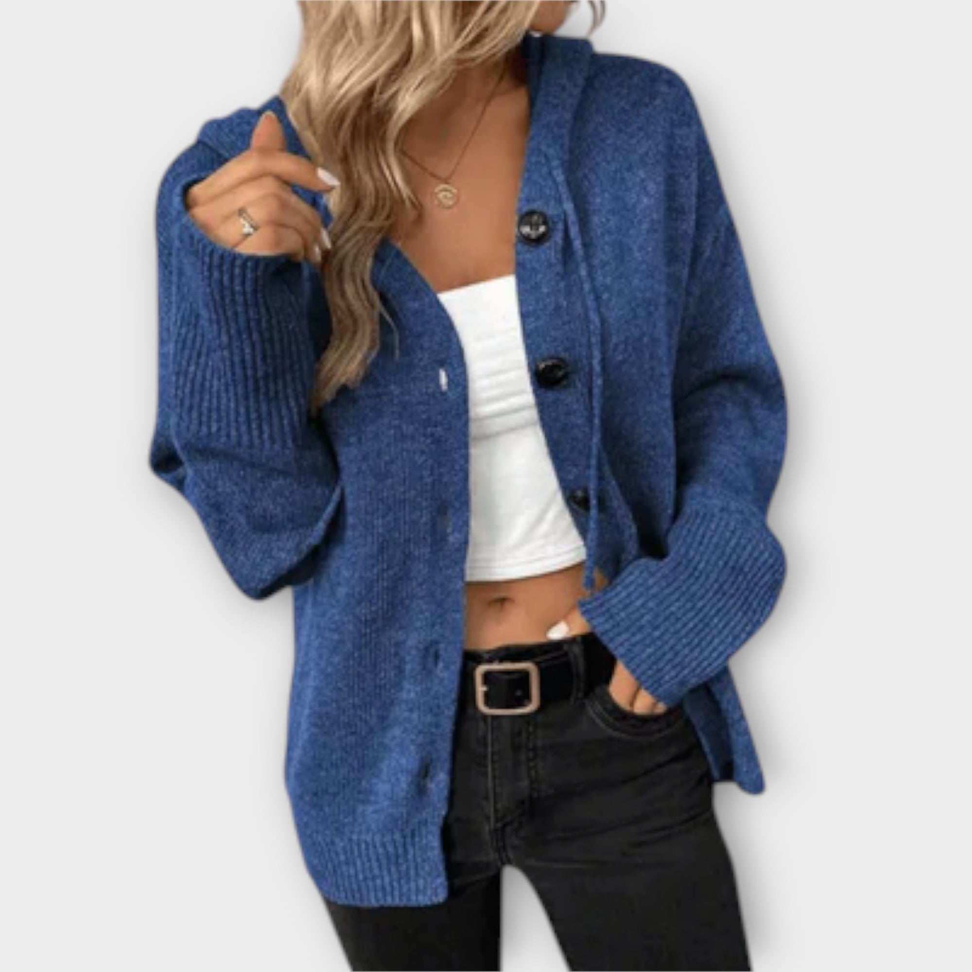 Brittan - Sweater with Buttons