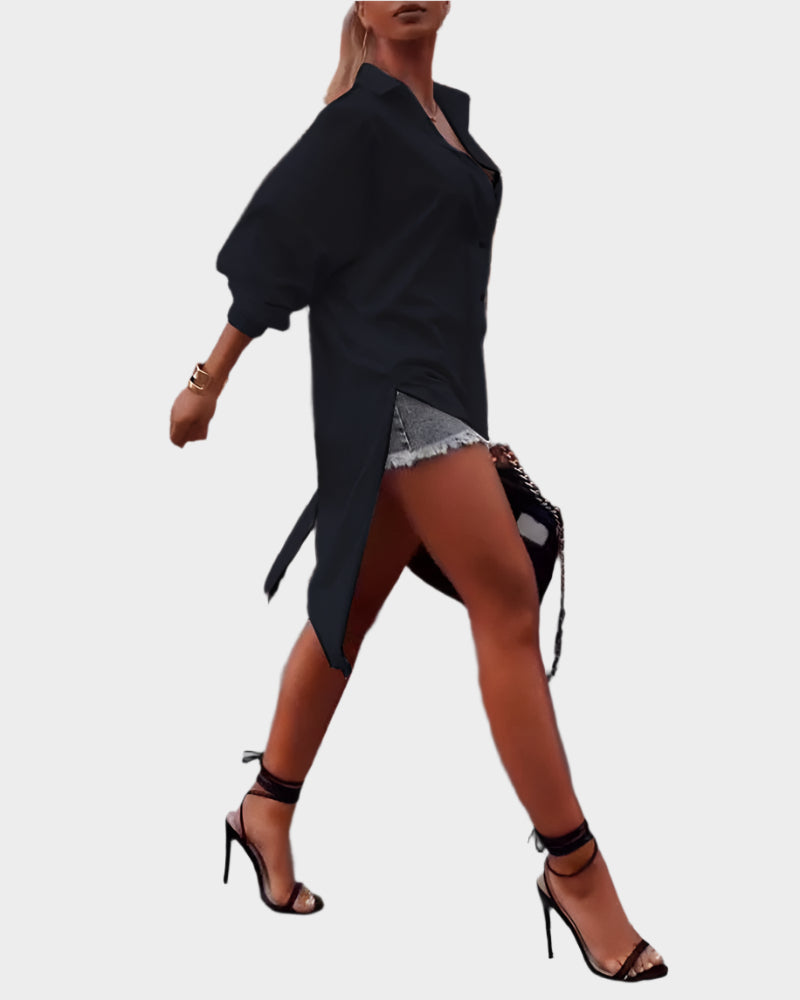 Shirt with Slits