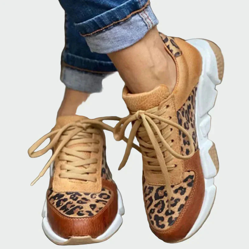 Comfortable Knitted Sneakers with Pattern