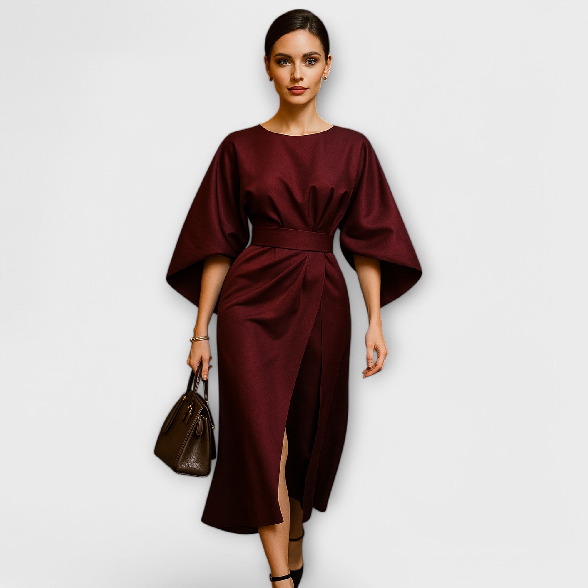 Sonia - Elegant Dress with Sleeves