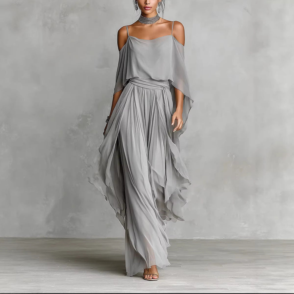 Strapless Backless Loose Elegant Long Dress