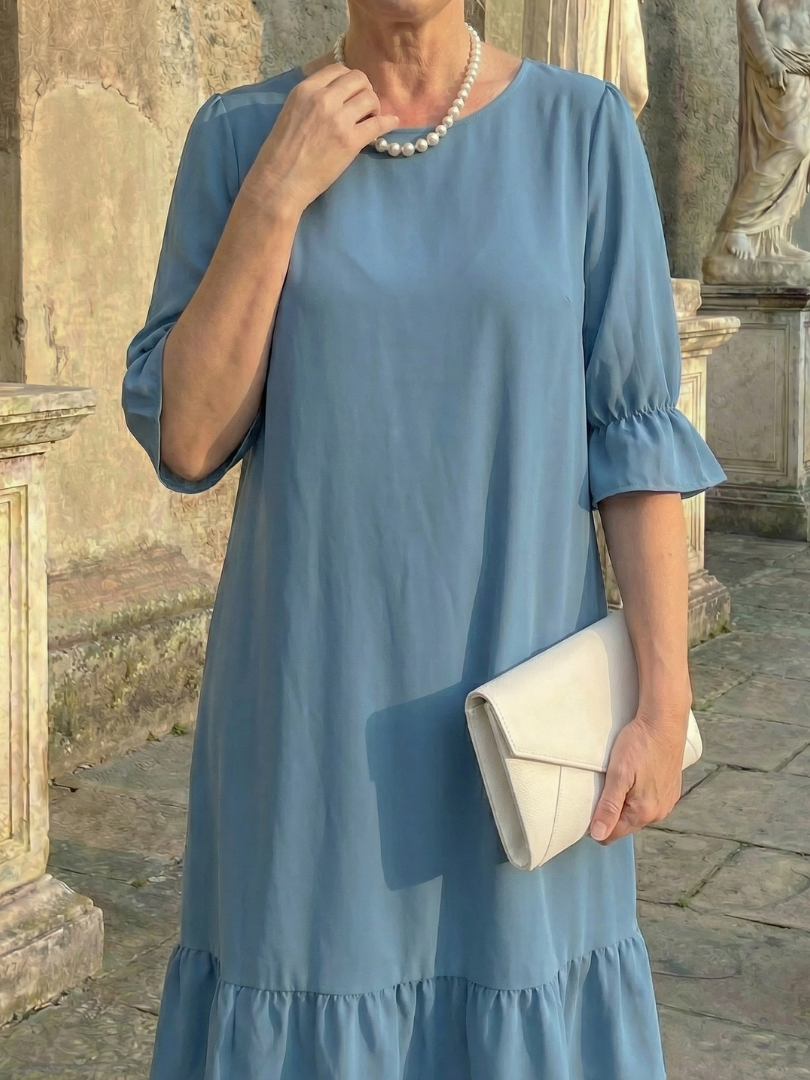 Daven | Rochie de zi cu volane