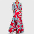 Isabela - Elegant Dress with Floral Motifs