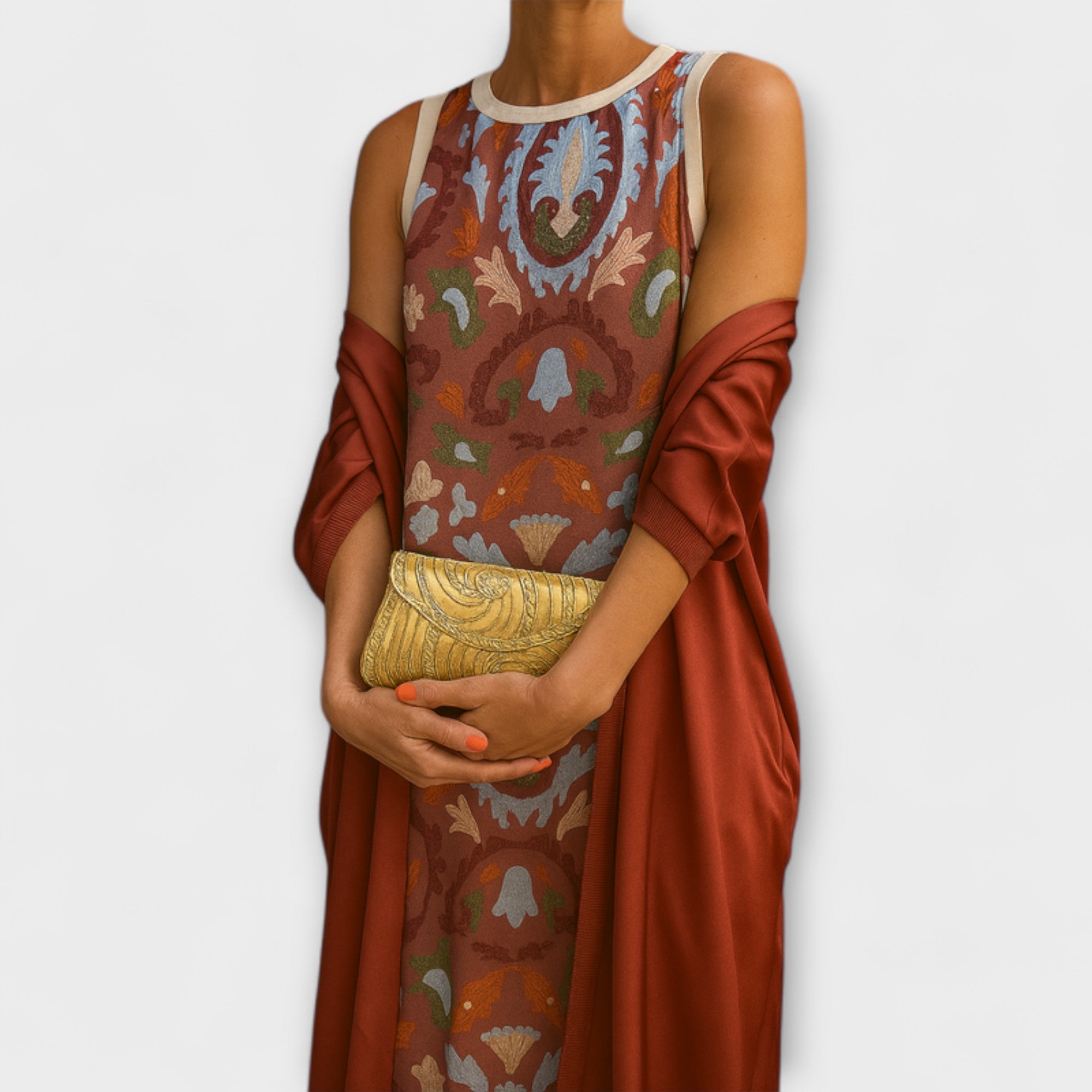 Rafaela – Long Elegant Dress with Matching Jacket