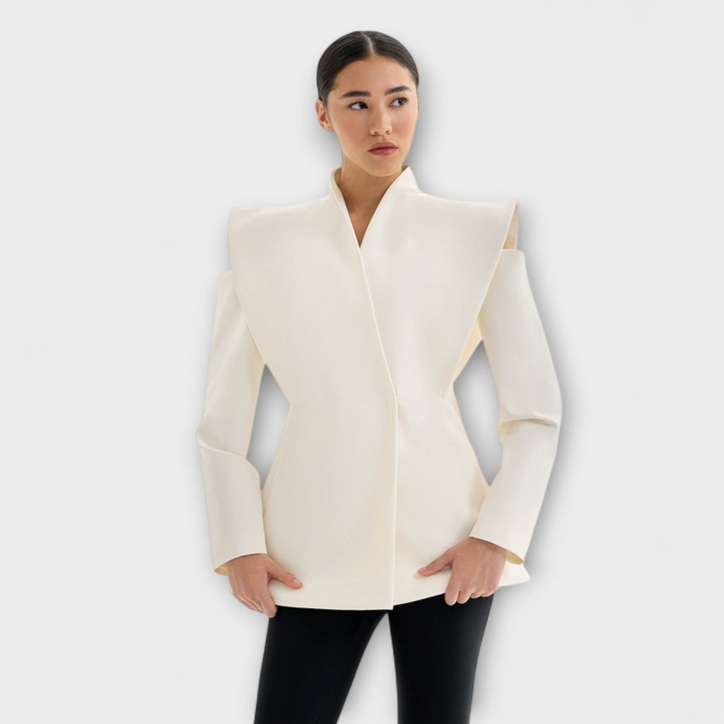 Valerija - Sculptural Shoulder Jacket