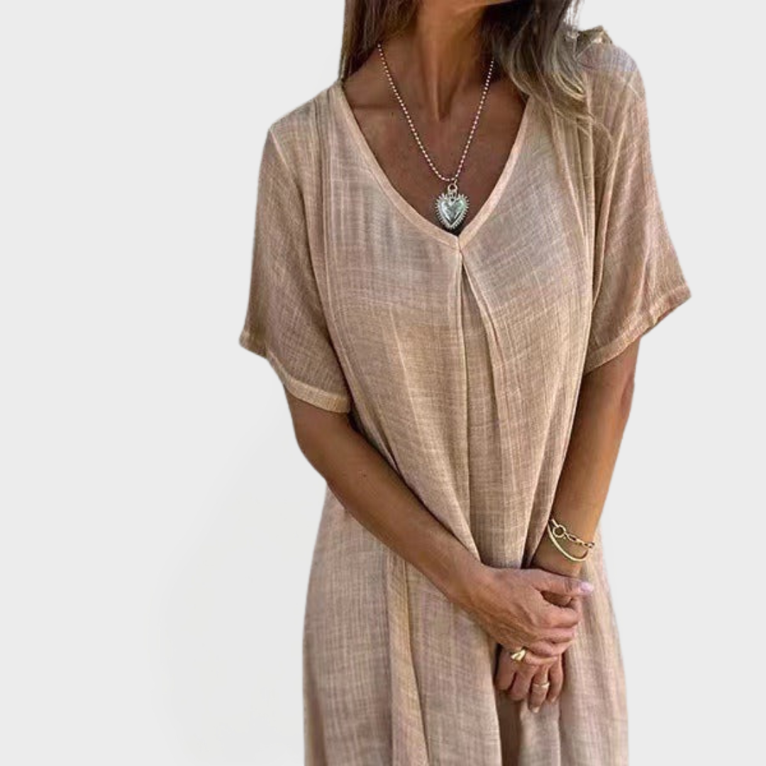 V-neck Dress