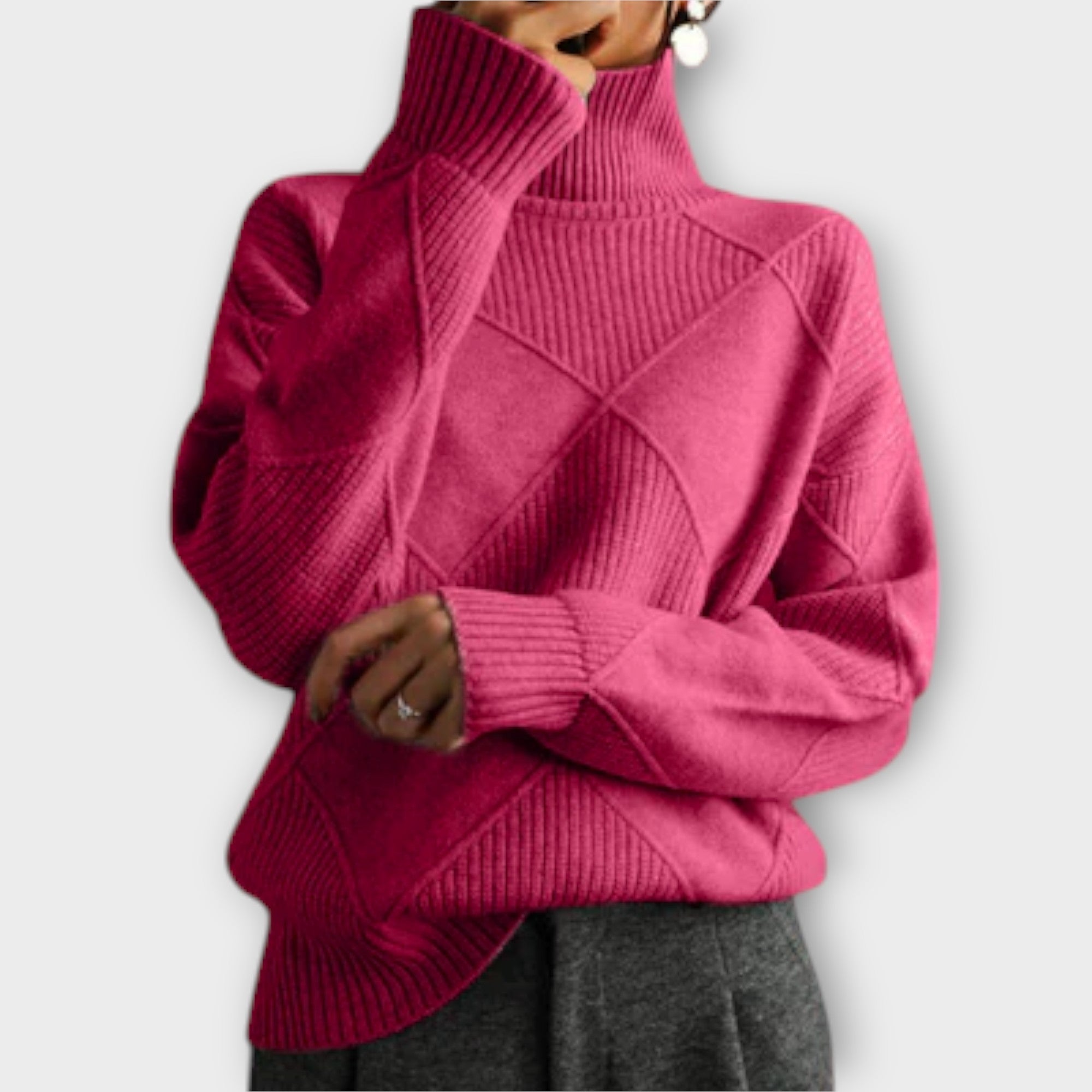 Sweater - Comfortable Neck Sweater
