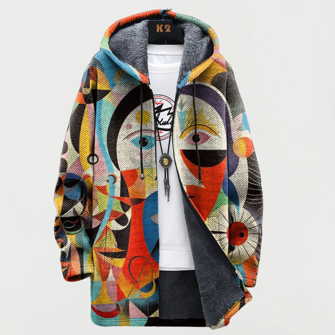 Jackets with Abstract Pattern