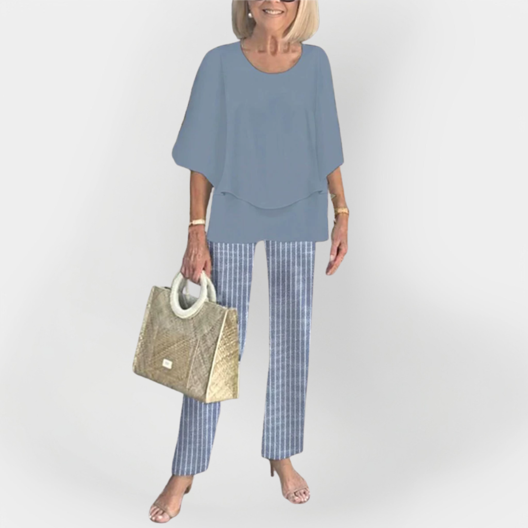Stylish Set with Comfortable Shirt and Pants