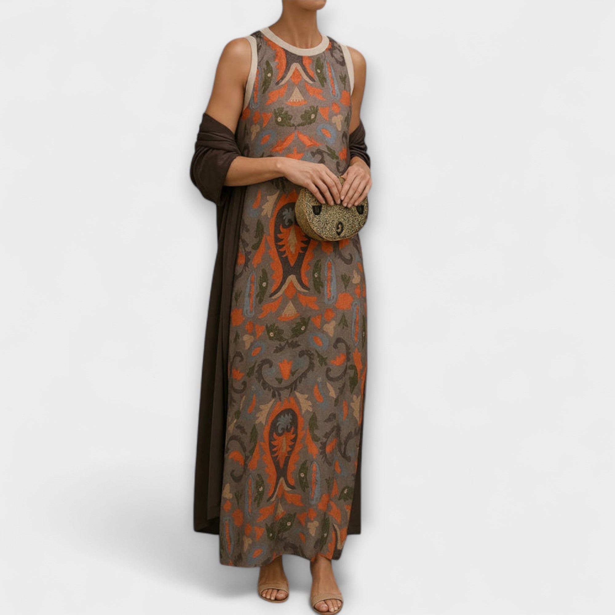 Rafaela – Long Elegant Dress with Matching Jacket