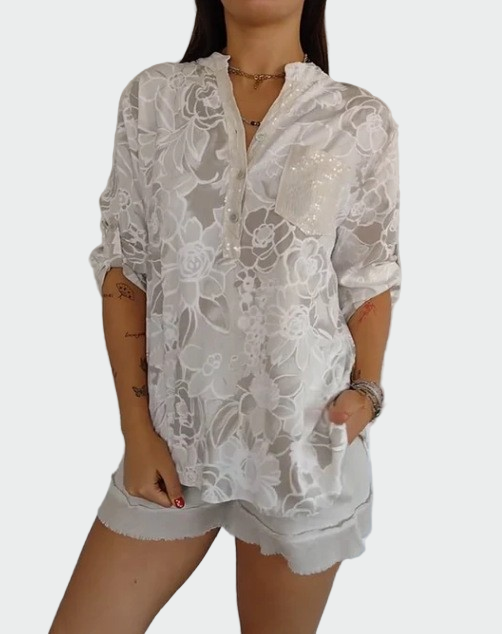 Flower Pattern Shirt