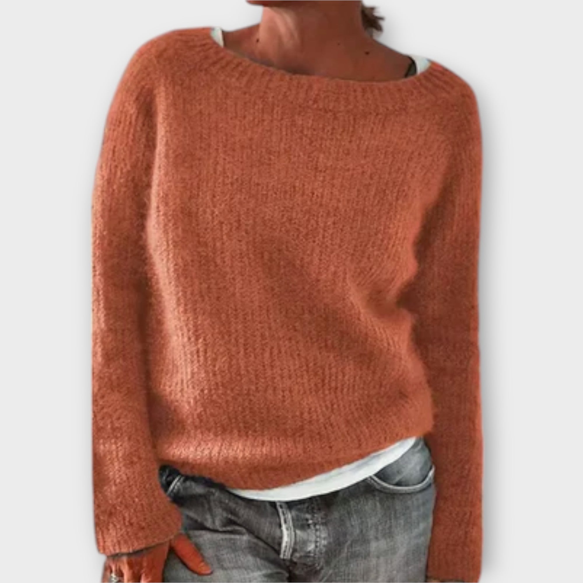 Regine – solid color sweater