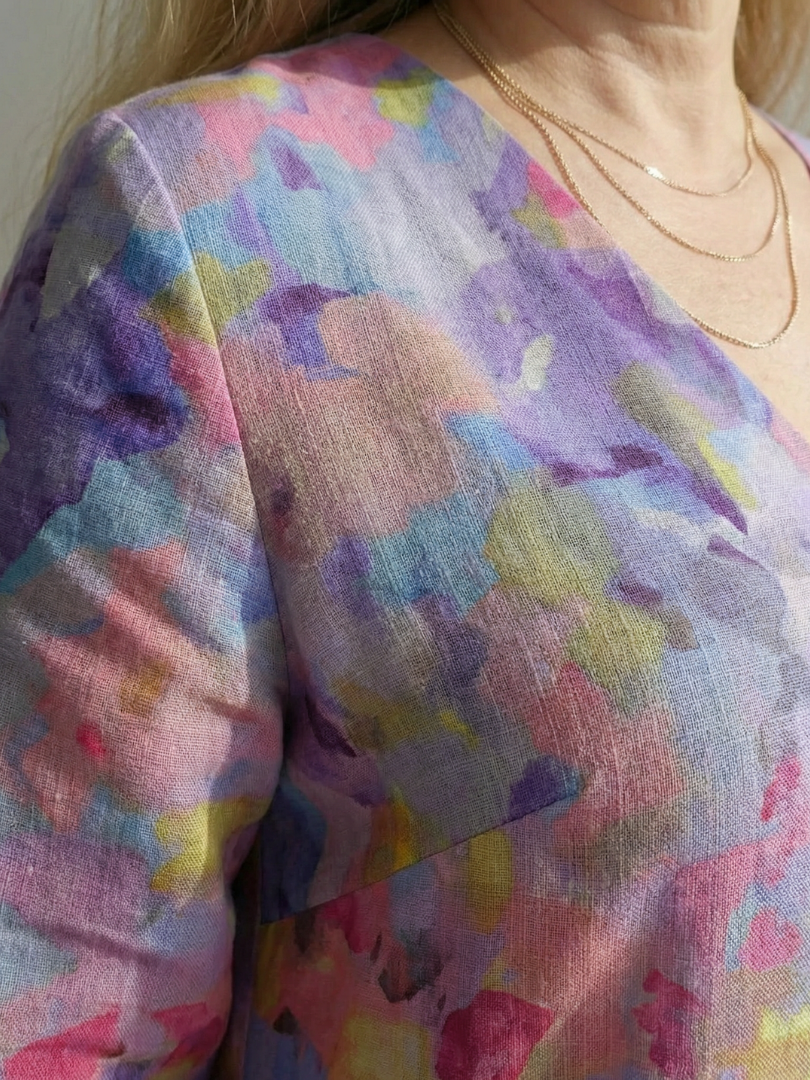 Benson | Rochie Midi Floral Abstract