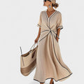 Filomena – Long Striped Dress