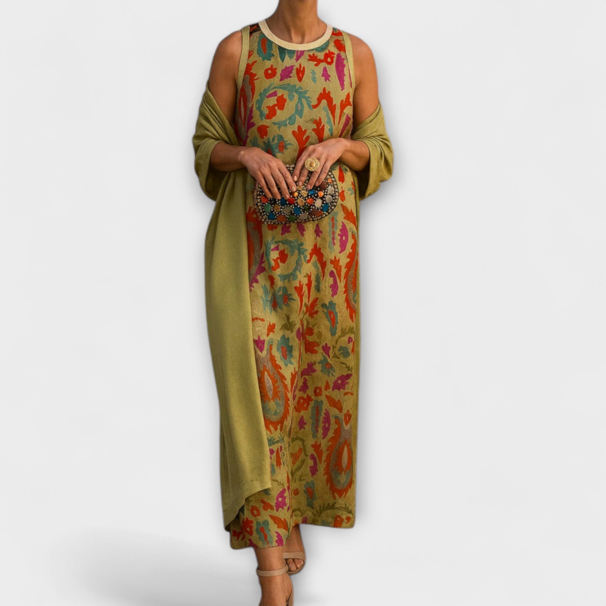 Rafaela – Long Elegant Dress with Matching Jacket