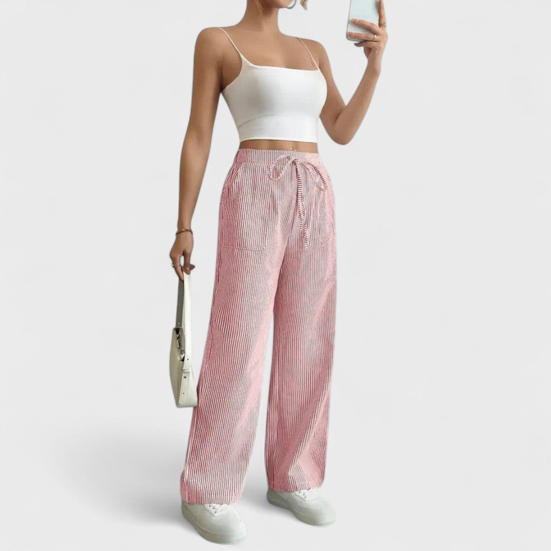 Ava™ - Comfortable Wide Pants with Elegant Details