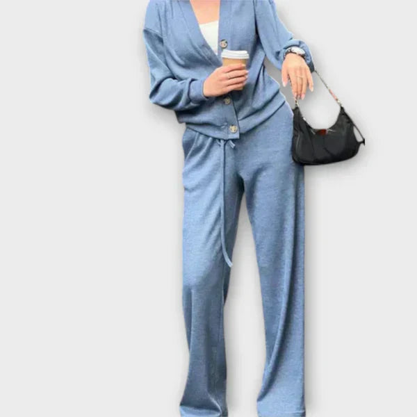 Danutė - Long Sleeve Blouse and Pants