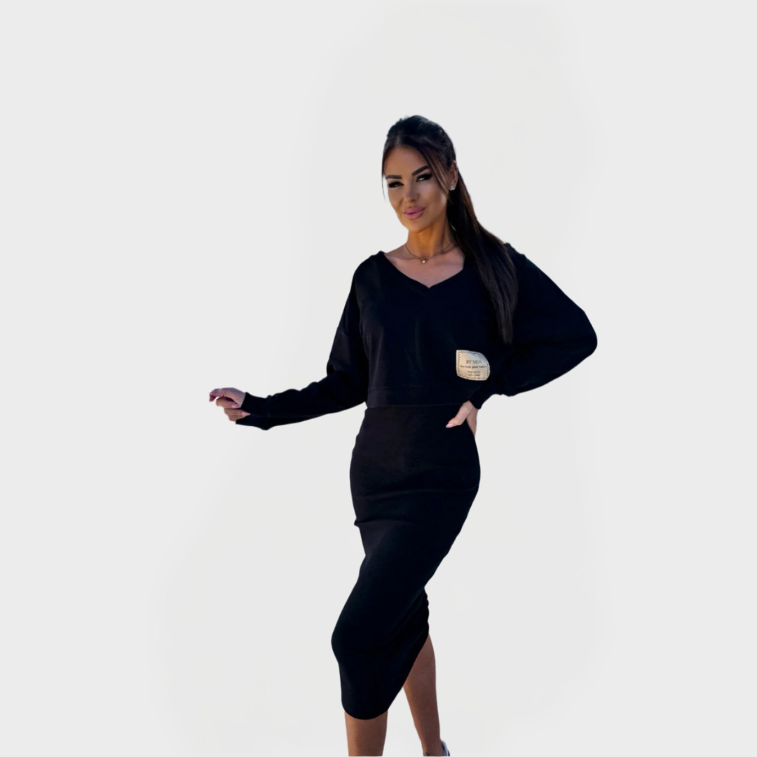 Summer Set with Sweater and Skirt for Comfort and Style