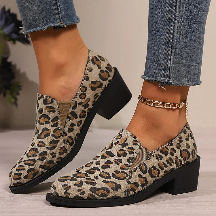 Angélique™ | Mocasin Leopard