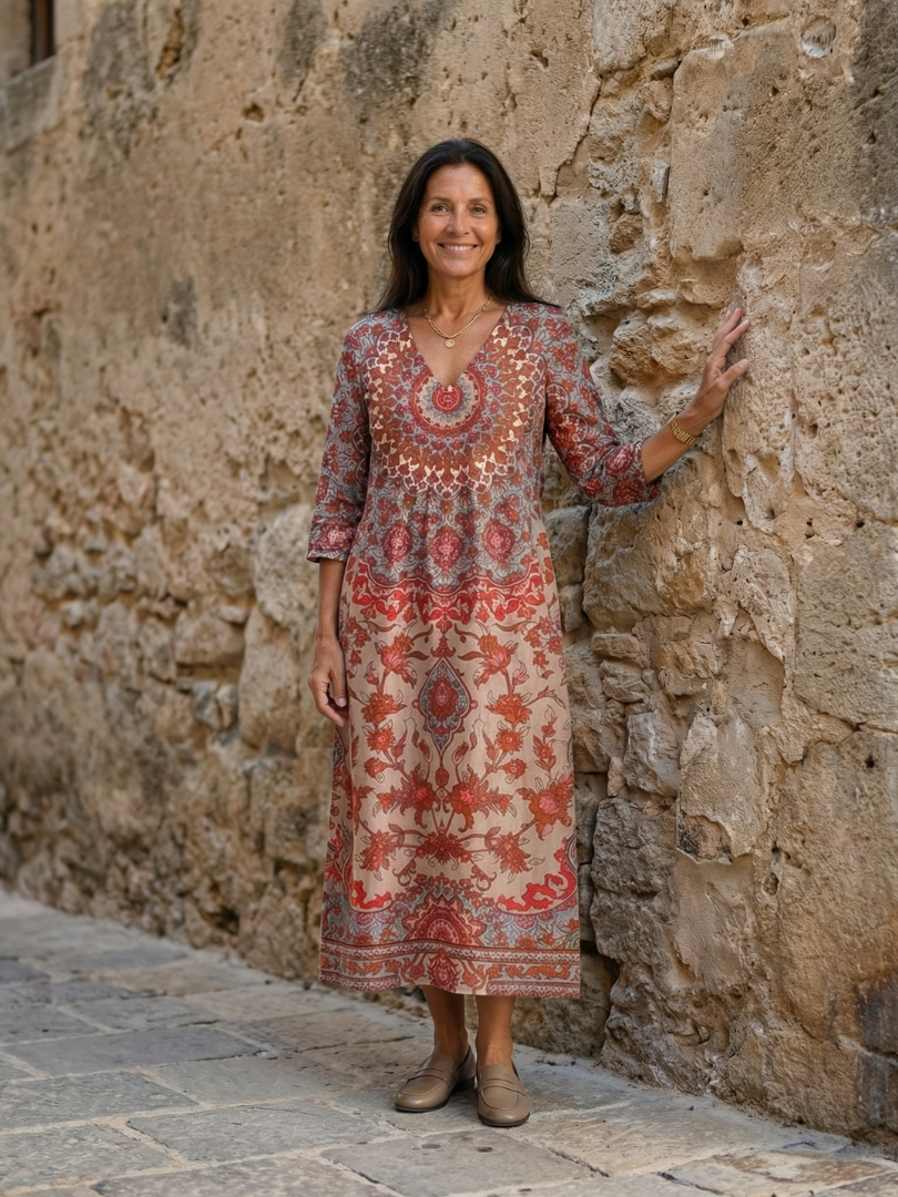 Logan | Rochie Midi cu Croi Echilibrat