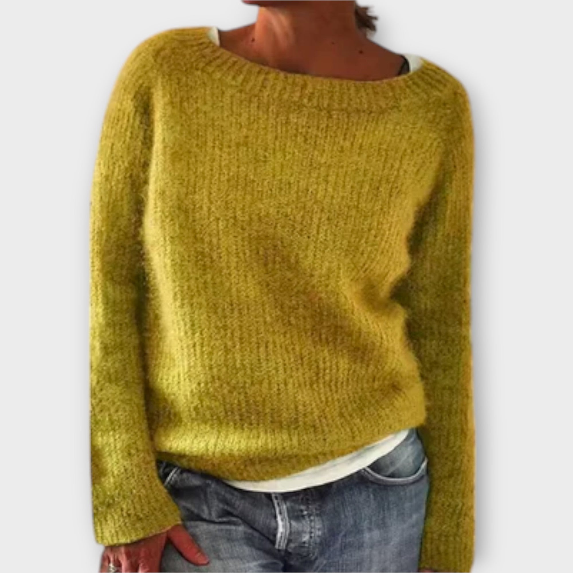 Regine – solid color sweater