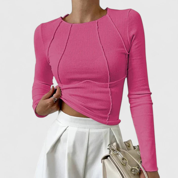 Dalia - Comfortable Long Sleeve Shirt