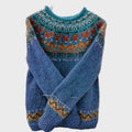 Woven Mouse with Vintage Jacquard Pattern
