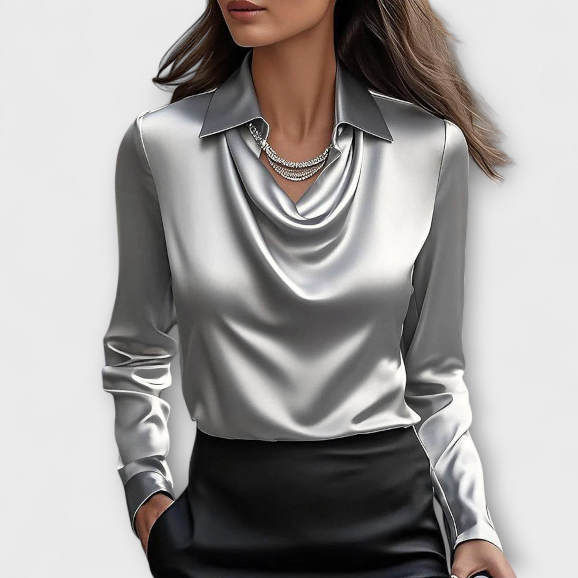 Indrė - Shiny Blouse
