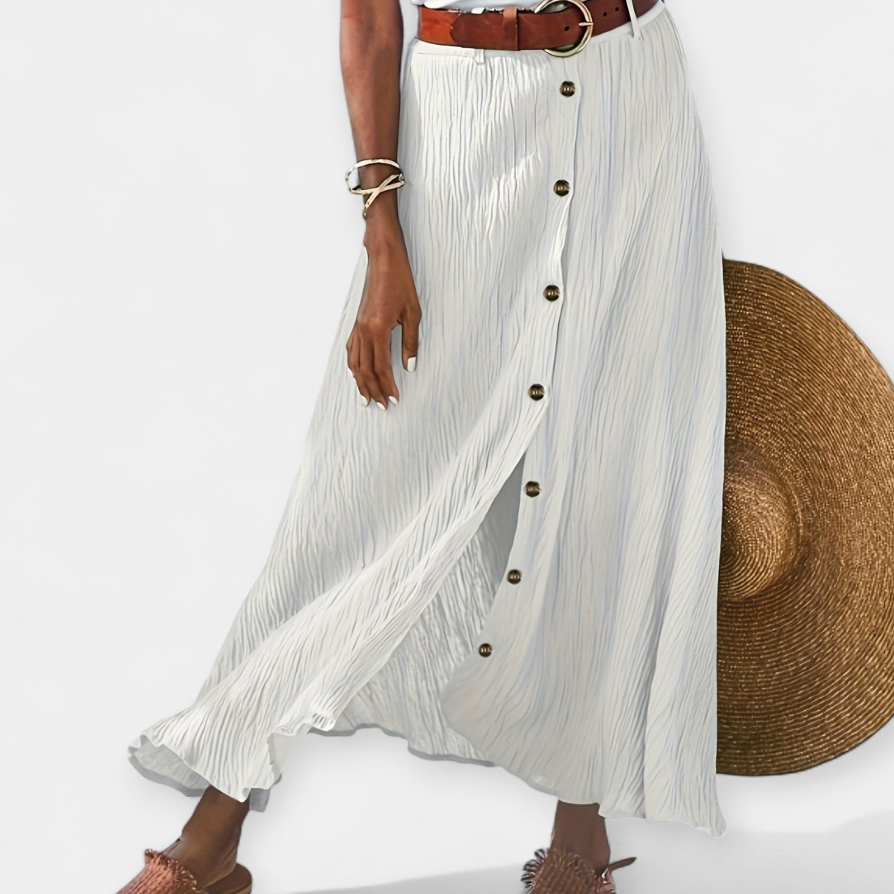 Permatoma Midi Skirt with Slit