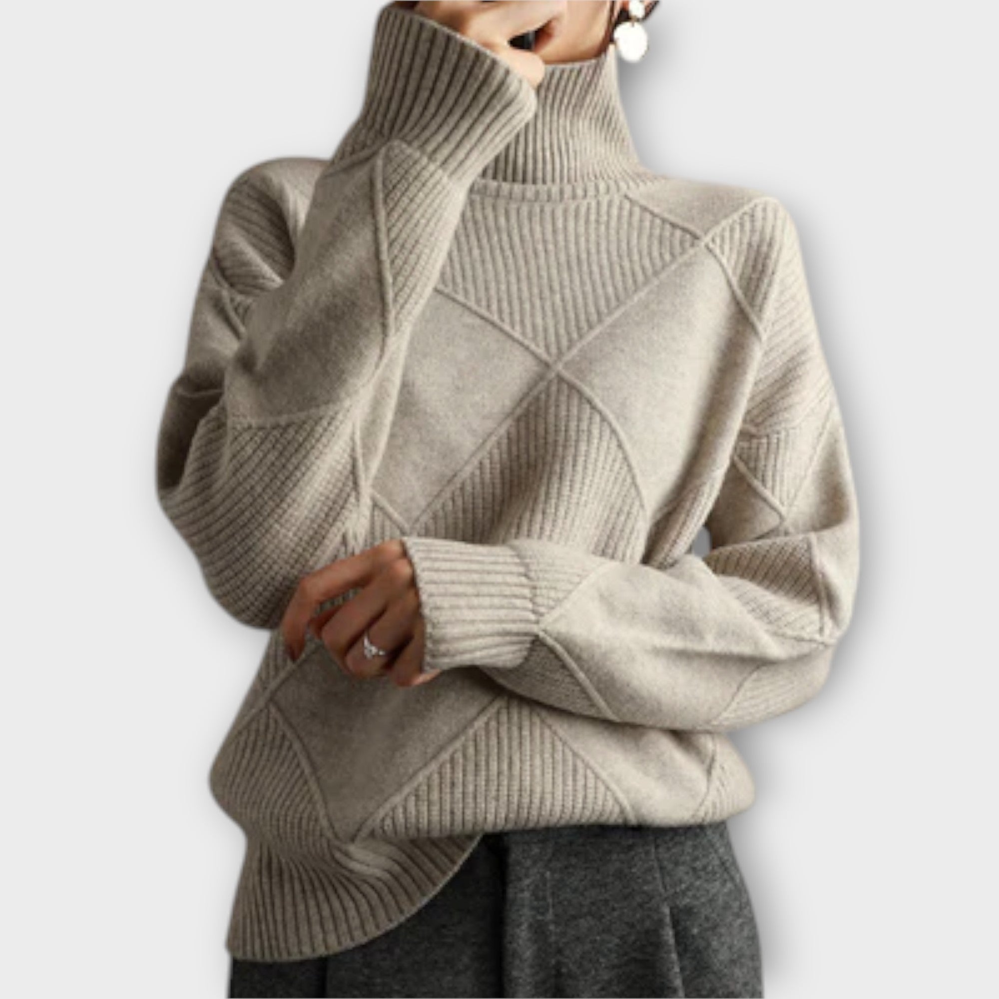 Sweater - Comfortable Neck Sweater