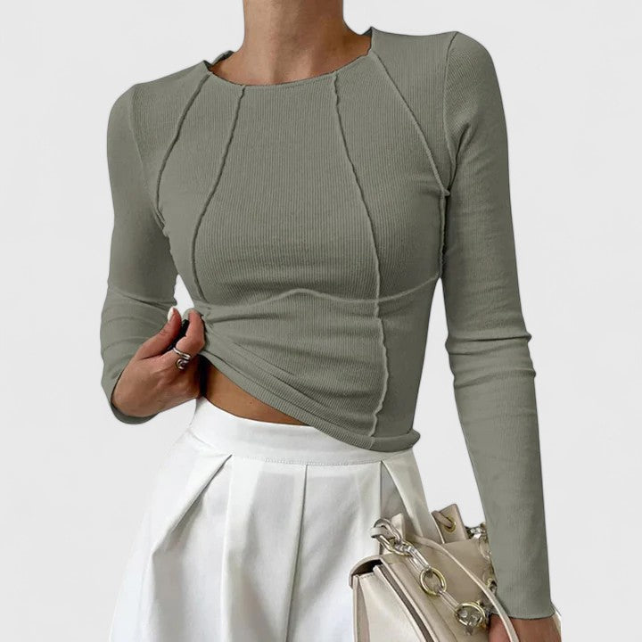 Dalia - Comfortable Long Sleeve Shirt