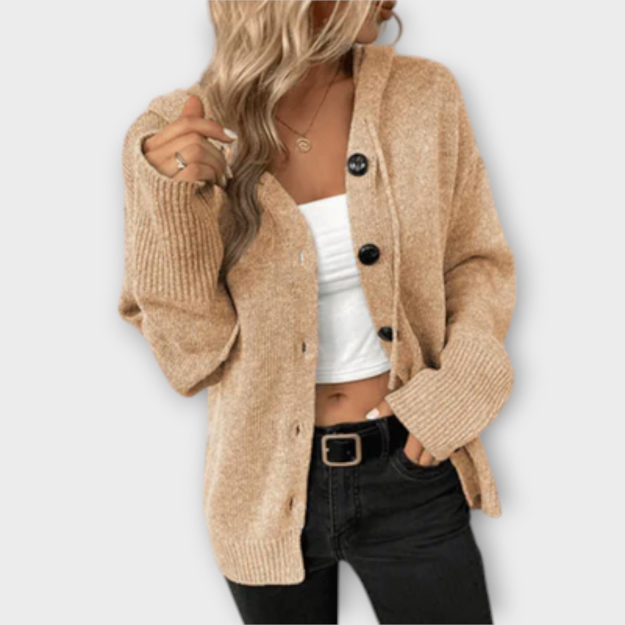 Brittan - Sweater with Buttons