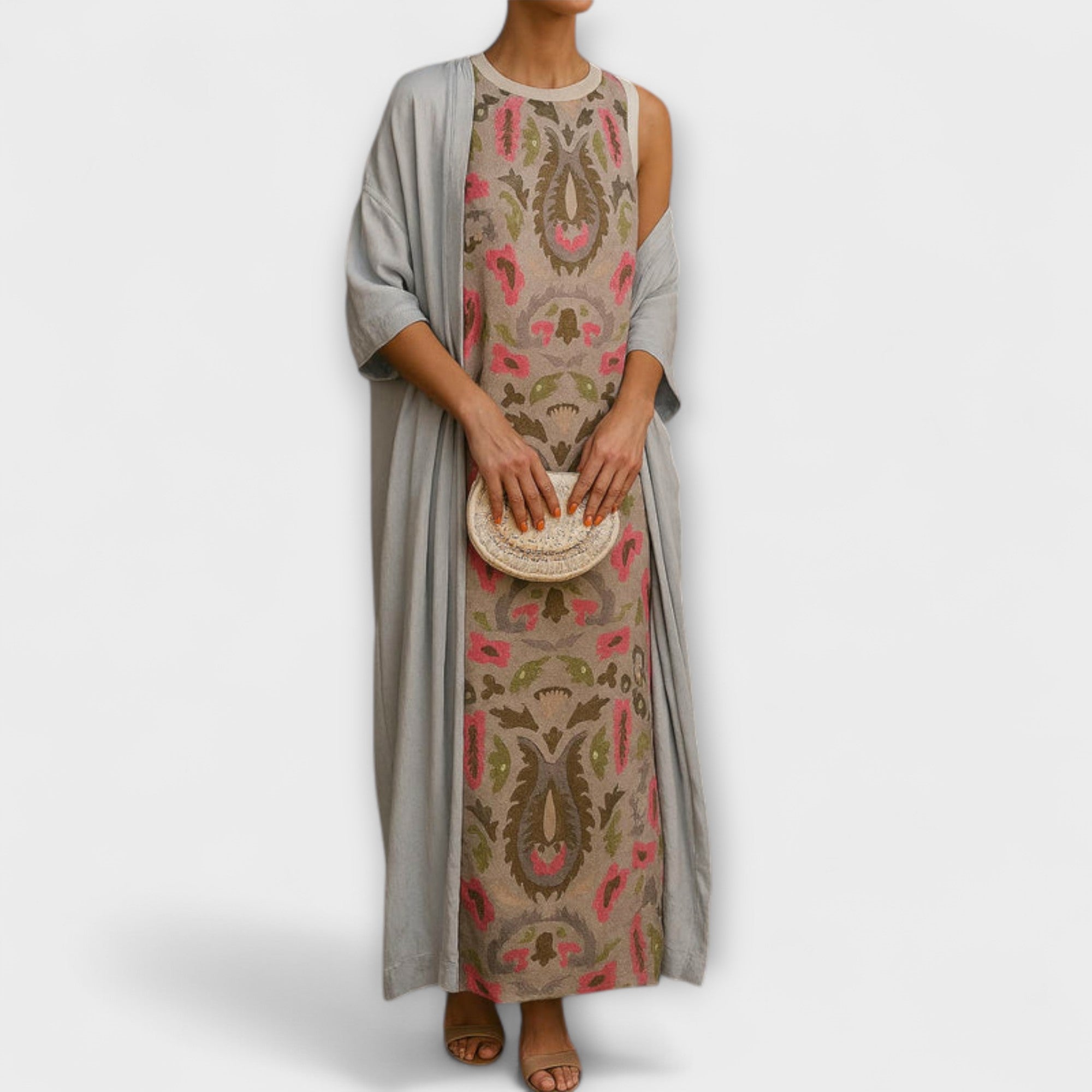Rafaela – Long Elegant Dress with Matching Jacket