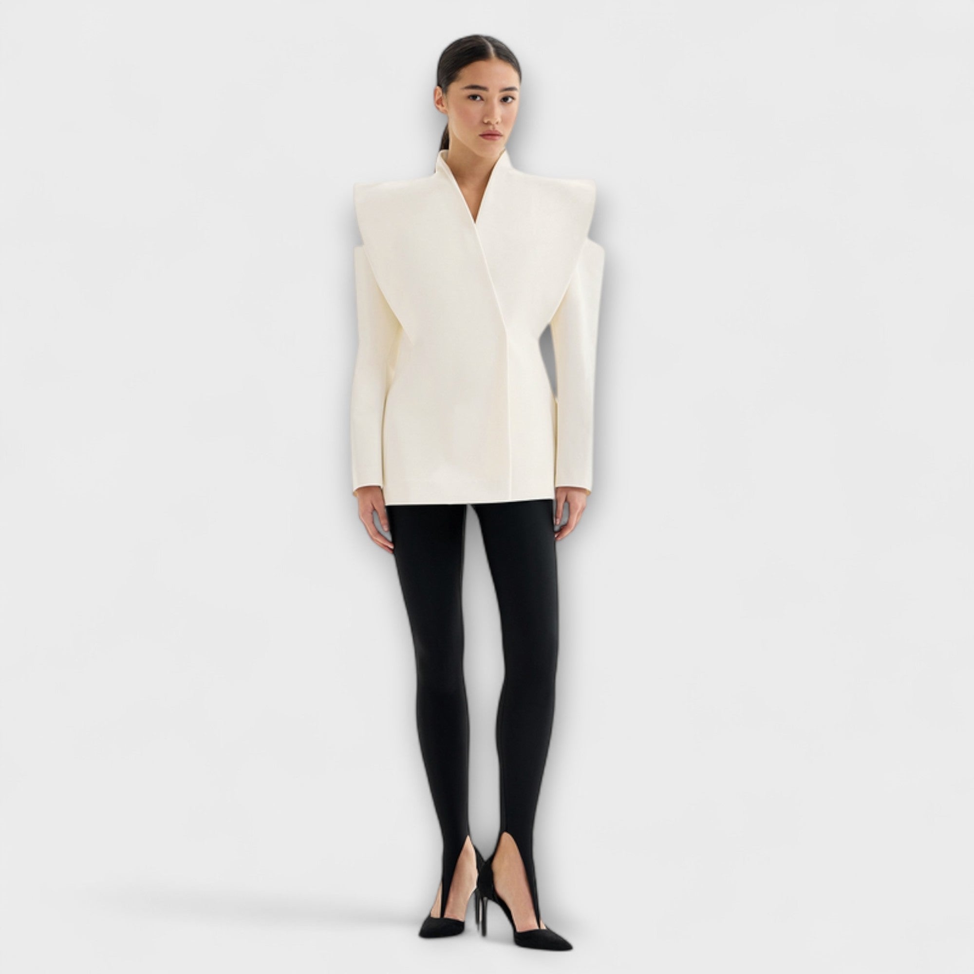 Valerija - Sculptural Shoulder Jacket