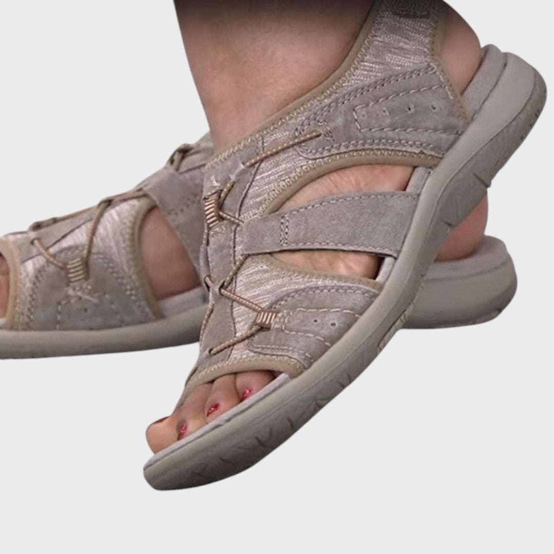 Ema | Sandals with Round Open Toe