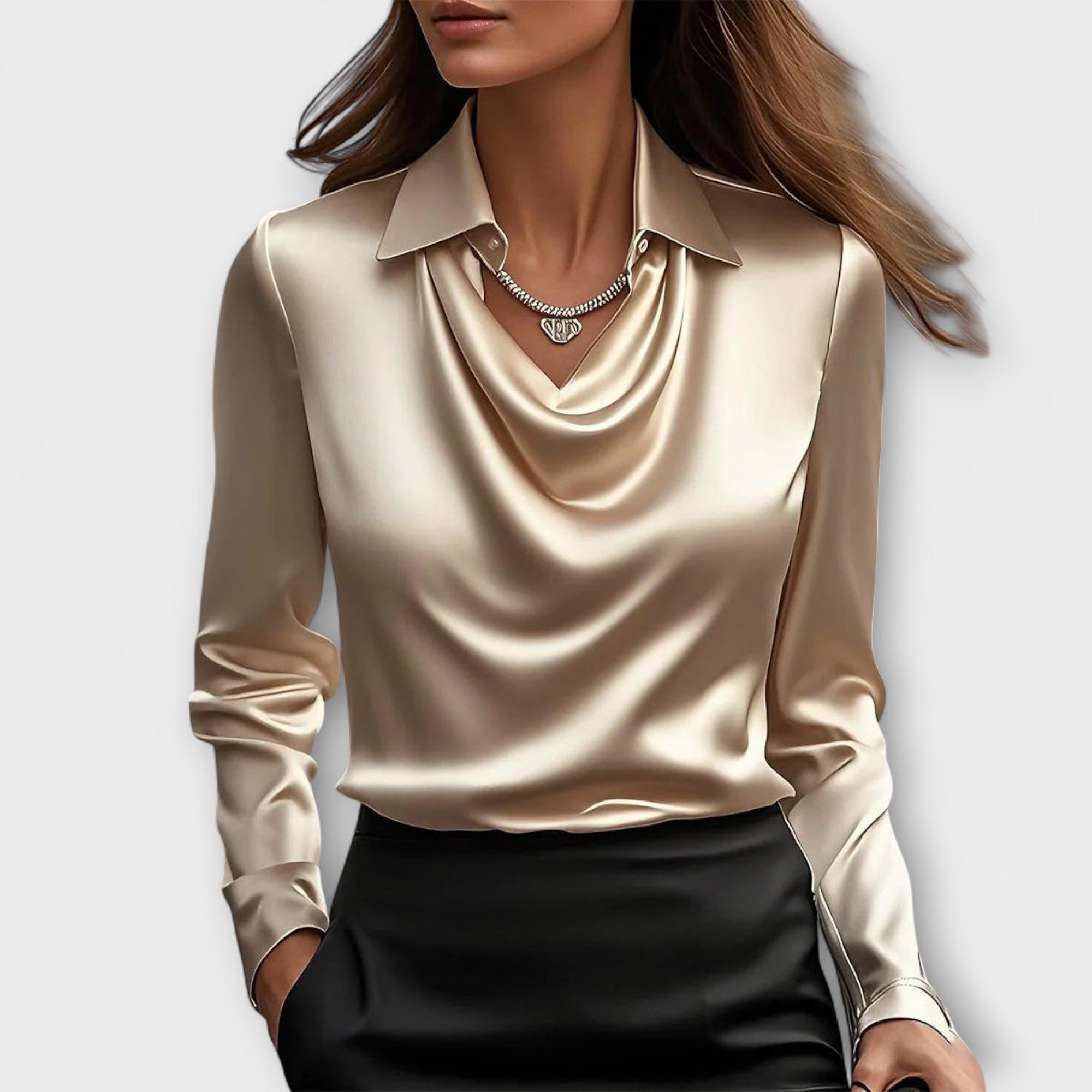 Indrė - Shiny Blouse
