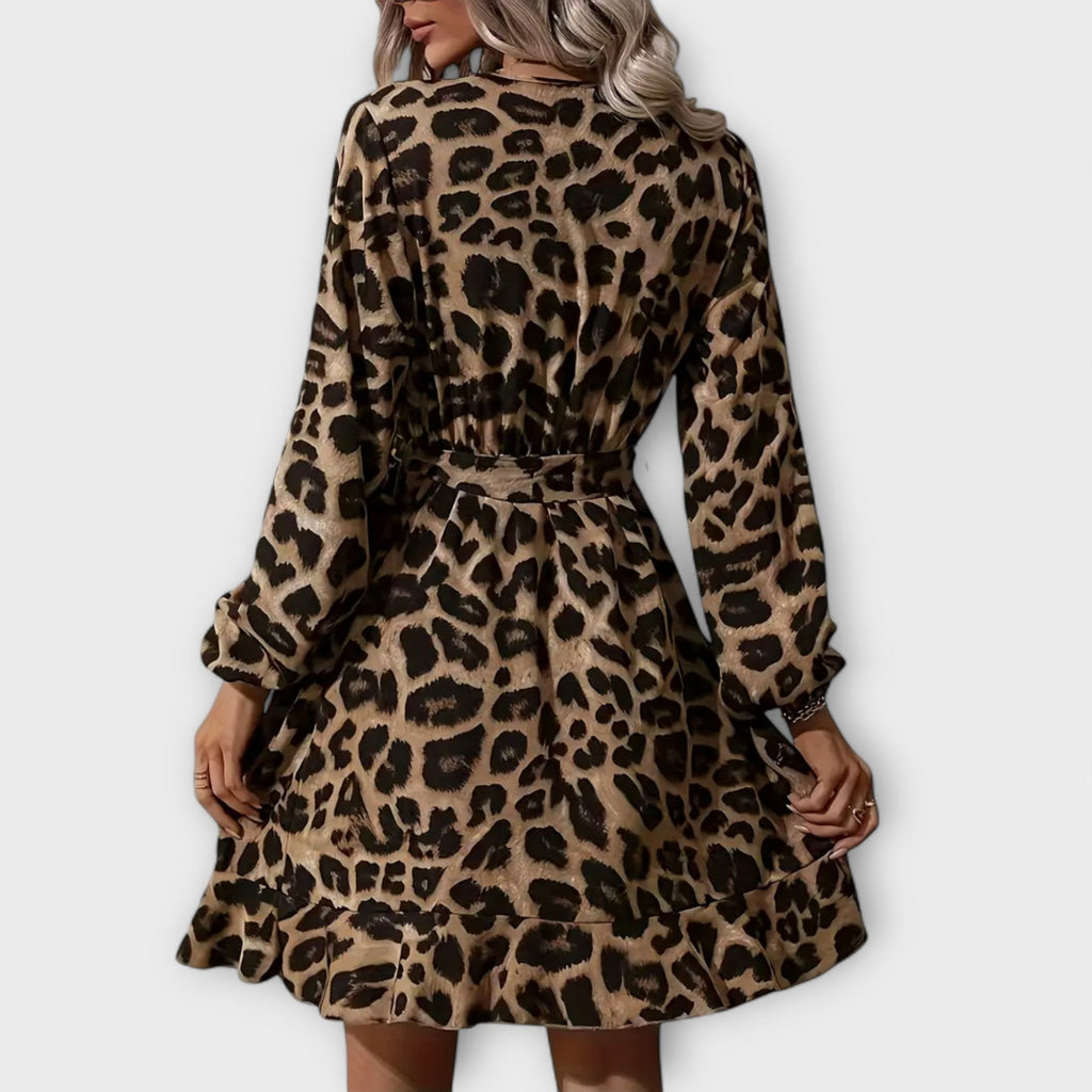 Beatriz - Leopard Print Dress