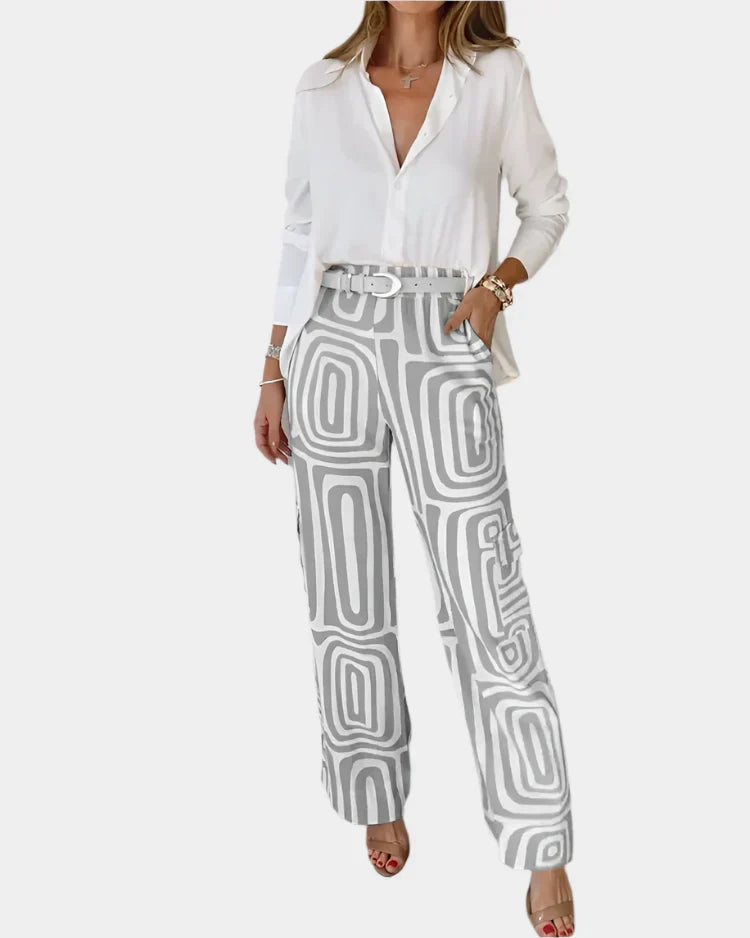 Comfortable and Stylish Set with a Gift Belt
