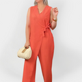 Stylish Sleeveless Jumpsuit