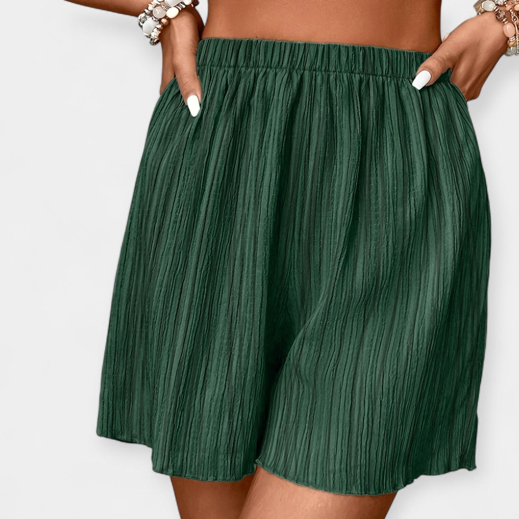 Stylish Shorts with Rips