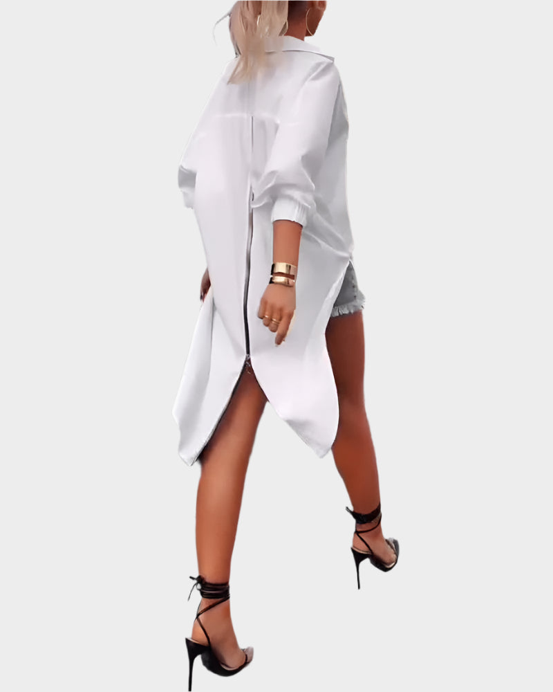 Shirt with Slits