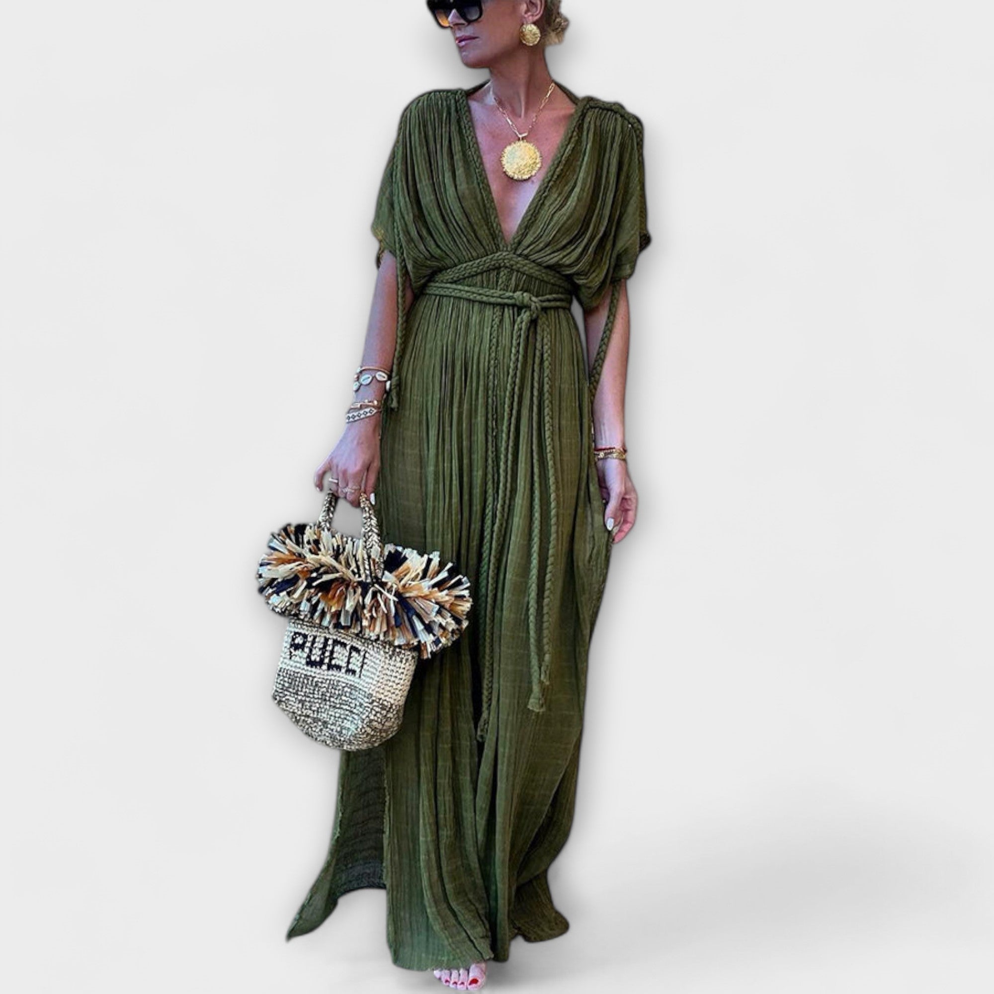 Bruna - Maxi kimono in Greek style