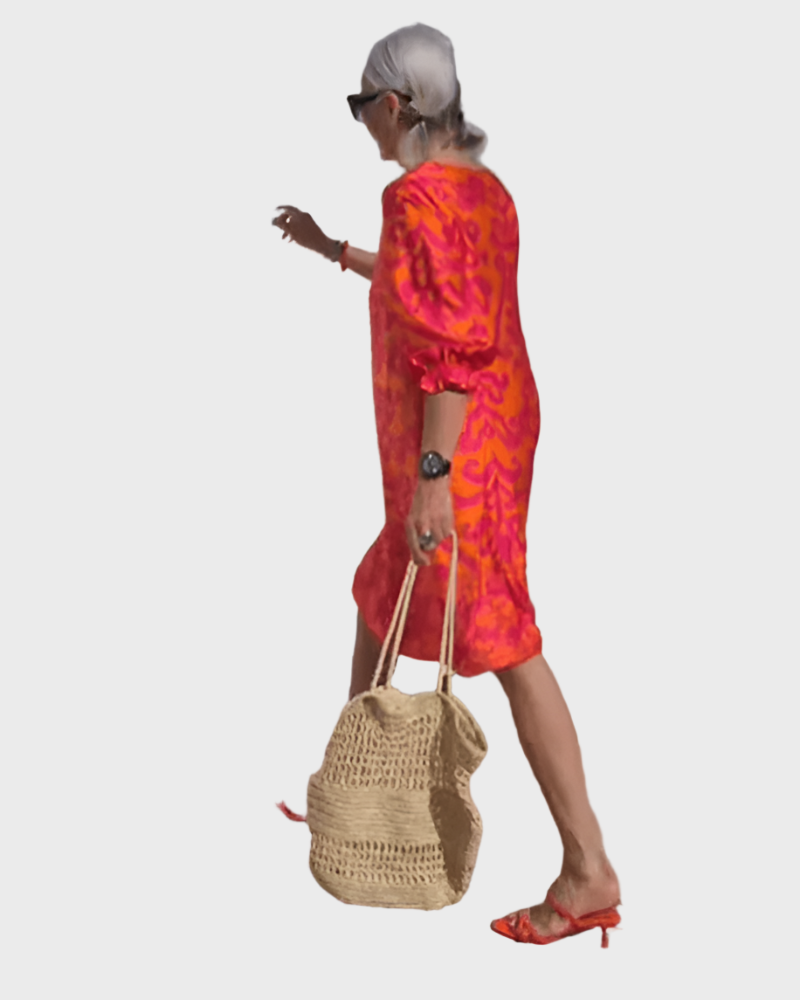 Midi Flower Dress
